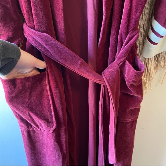 SOLD Vintage 80βs Christian Dior Velour Robe - Picture 4 of 12